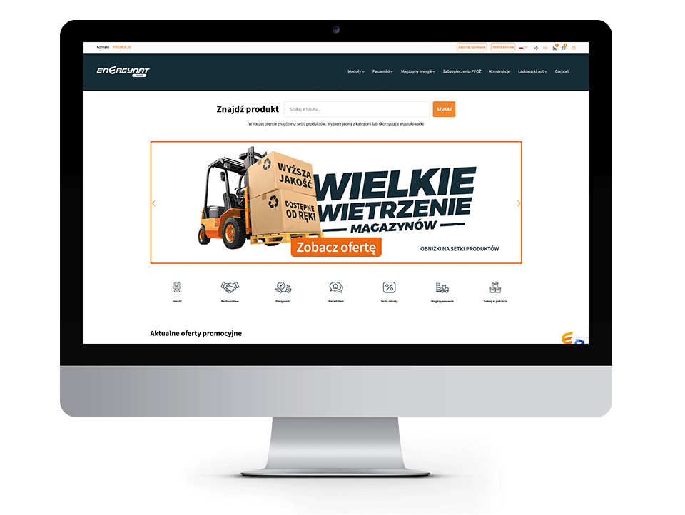 Wdrożenie Comarch e-sklep Goalsize.com